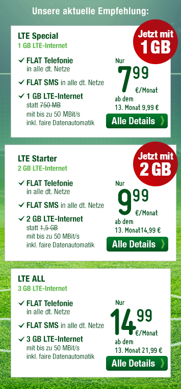 LTE Tarife