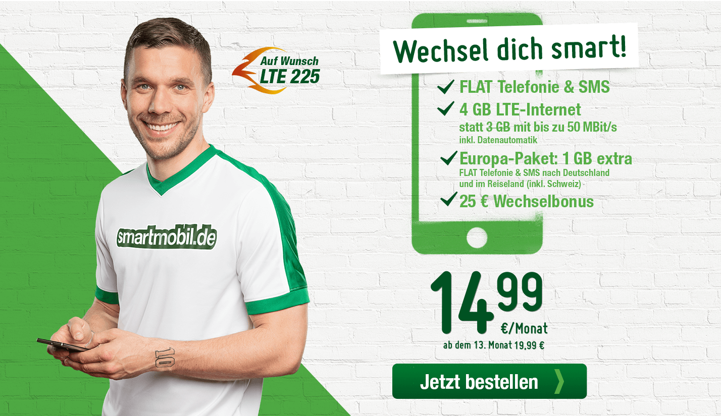 Starter mit Lauf Zeit Landingpage