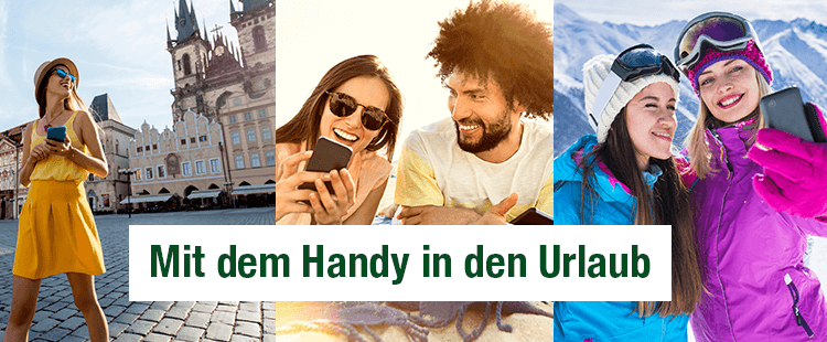 Mit dem Handy im Urlaub