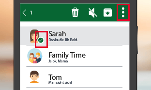 Shortcuts zu den beliebtesten WhatsApp-Kontakten erstellen