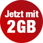 Jetzt mit 2 GB
