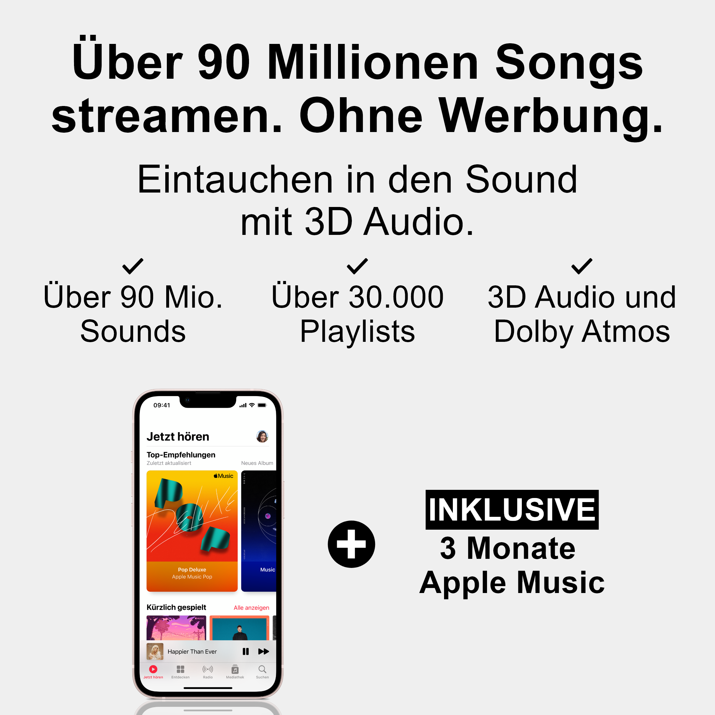 Apple Music für Apple Geräte