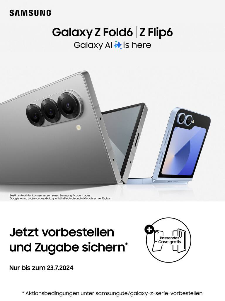 Samsung Galaxy Z Fold6, Z Flip6