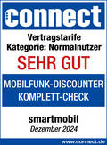 Testergebnis sehr gut - connect-Check Mobilfunk