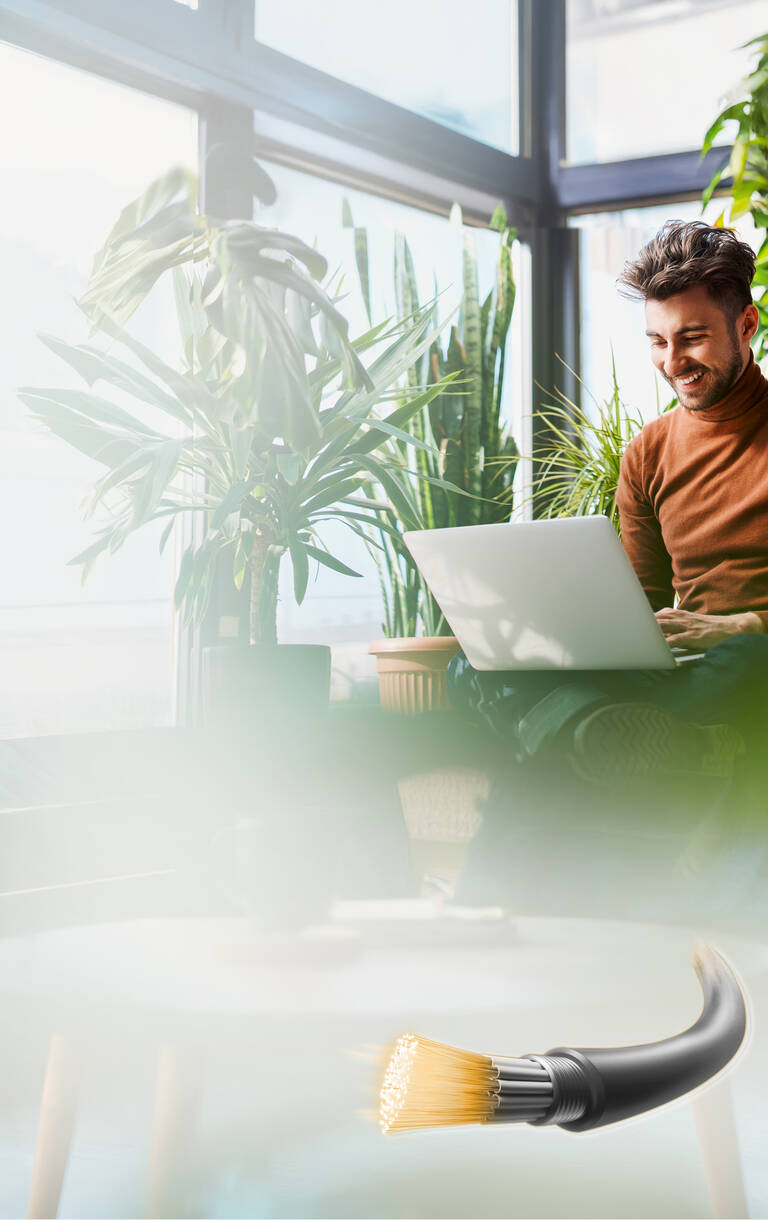 Glasfaser zum Discountpreis