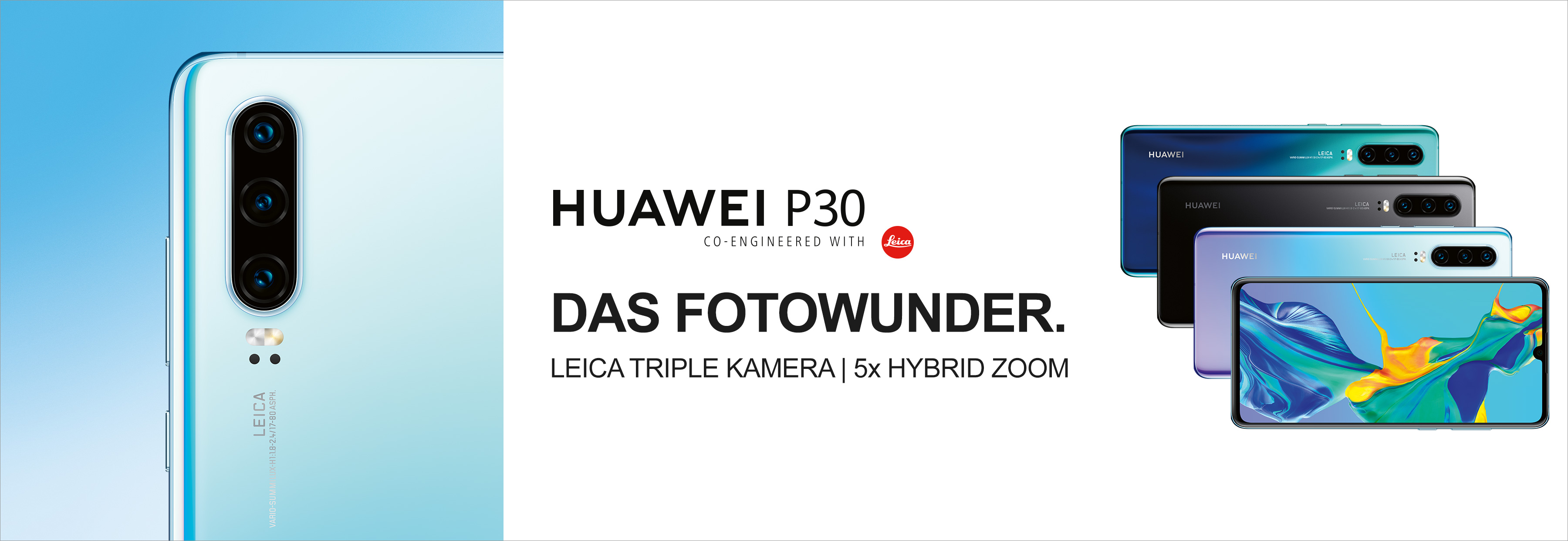 HUAWEI P30 und P30 Pro mit Vertrag vorbestellen