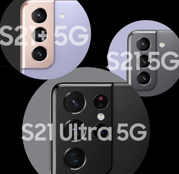 Die Kamera-Ausstattung der Samsung Galaxy S21-Serie mit 5G