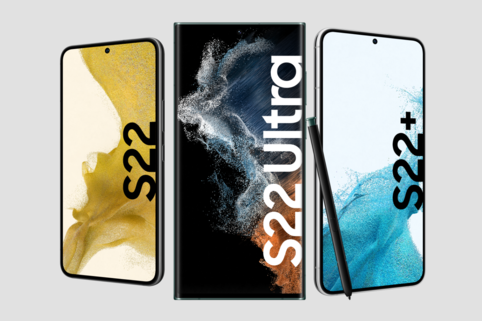 Display und Design des Samsung Galaxy S22