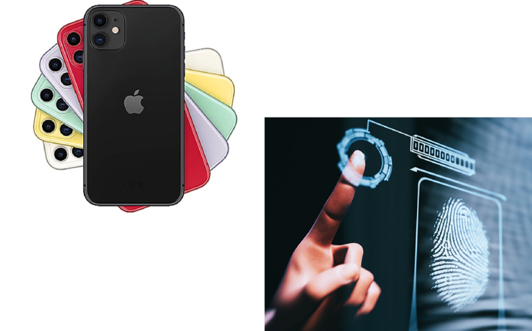 Apple iPhone 11 & Fingerabdruckscanner